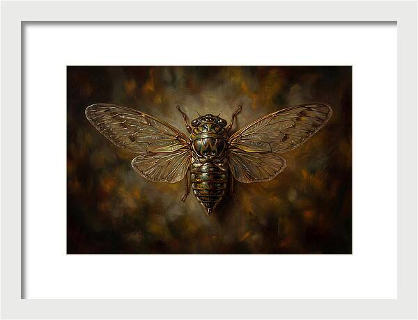 Cicada In Stunning Detail