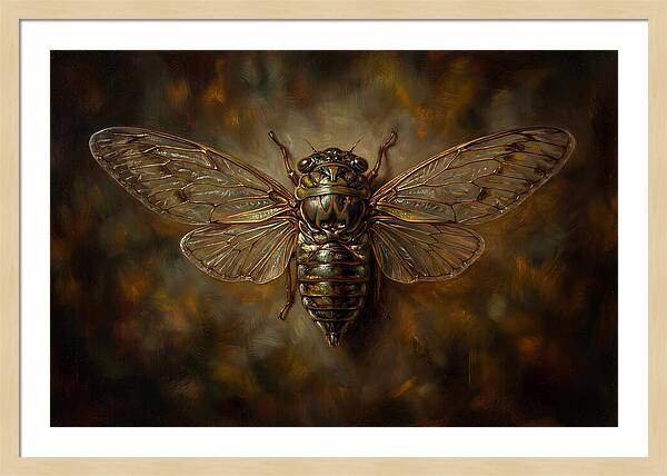 Cicada In Stunning Detail