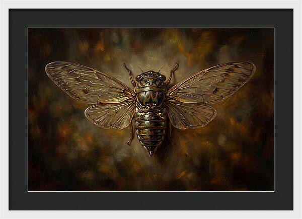 Cicada In Stunning Detail