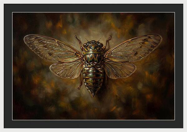 Cicada In Stunning Detail