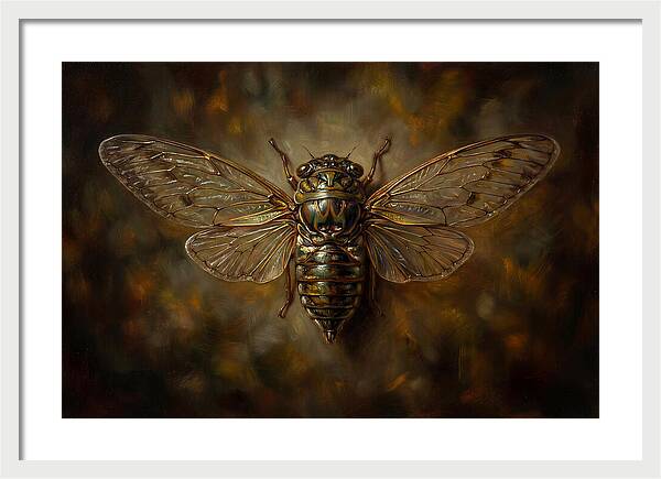 Cicada In Stunning Detail