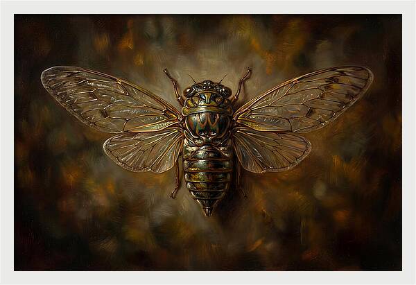 Cicada In Stunning Detail