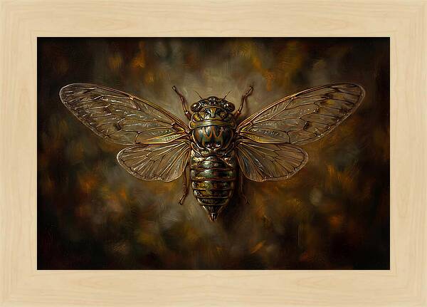 Cicada In Stunning Detail