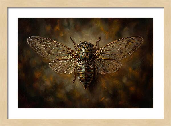 Cicada In Stunning Detail