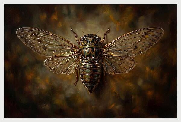 Cicada In Stunning Detail