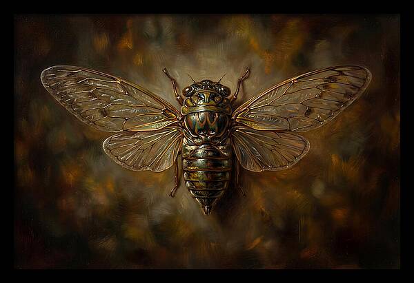 Cicada In Stunning Detail