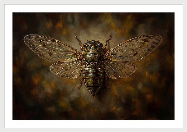Cicada In Stunning Detail