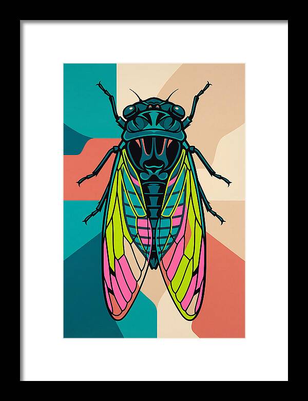 Cicada Pop Art