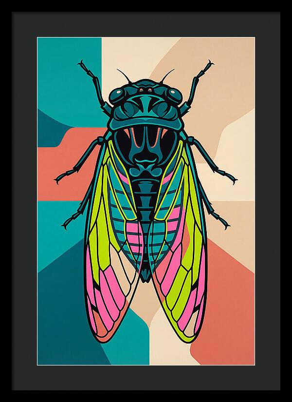 Cicada Pop Art