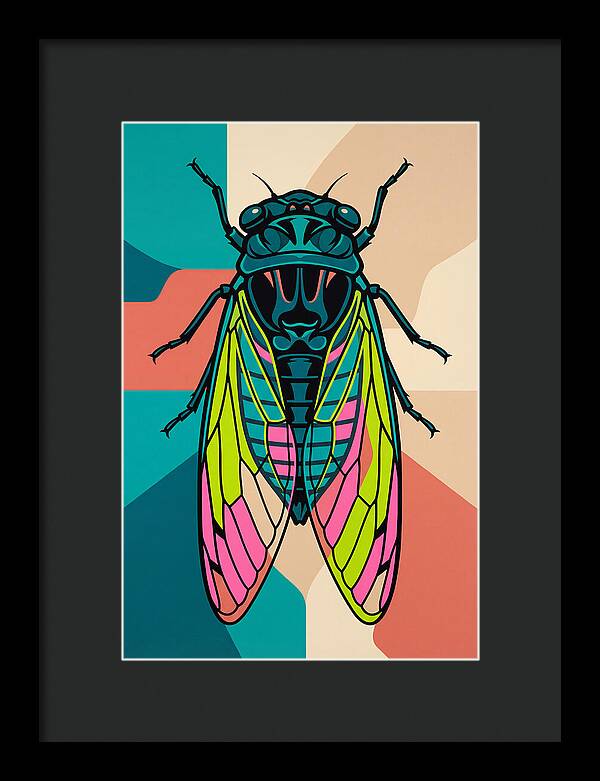 Cicada Pop Art