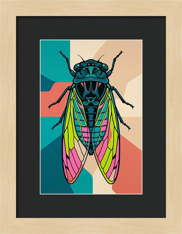 Cicada Pop Art