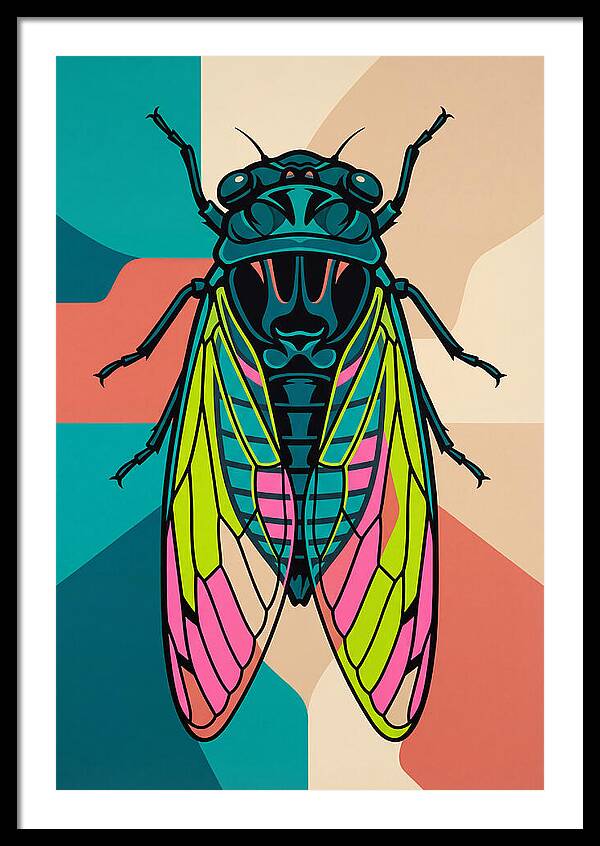 Cicada Pop Art