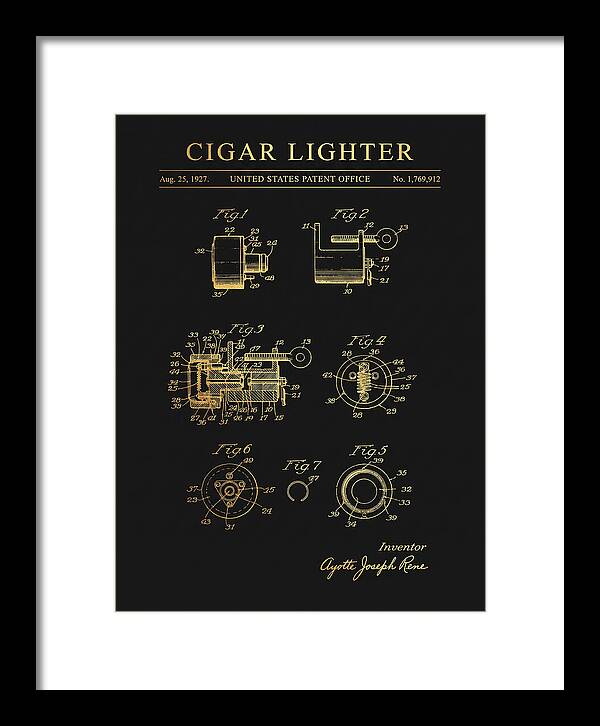 Cigar Lighter Gold Patent Us1769912a