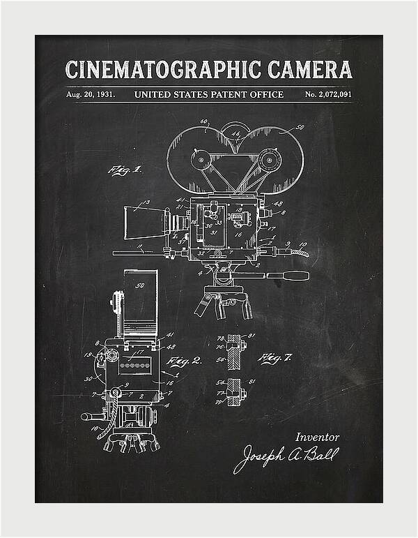 Cinematographic Camera Chalkboard Patent Us2072091a