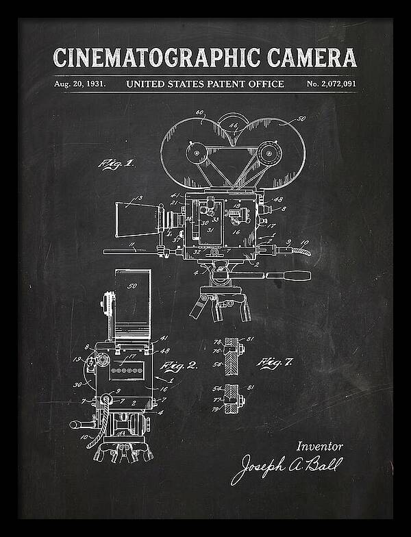 Cinematographic Camera Chalkboard Patent Us2072091a