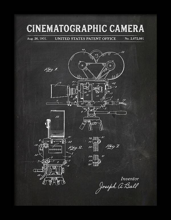 Cinematographic Camera Chalkboard Patent Us2072091a
