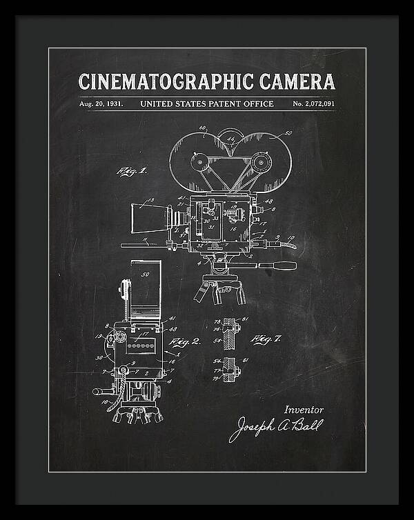 Cinematographic Camera Chalkboard Patent Us2072091a