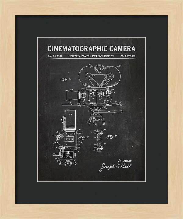 Cinematographic Camera Chalkboard Patent Us2072091a