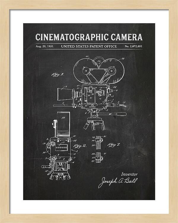Cinematographic Camera Chalkboard Patent Us2072091a