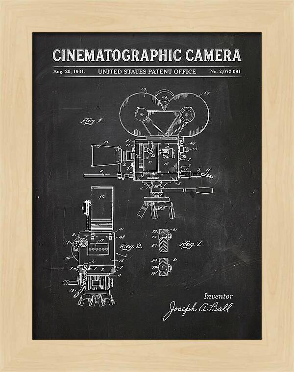 Cinematographic Camera Chalkboard Patent Us2072091a