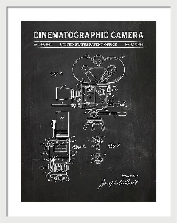 Cinematographic Camera Chalkboard Patent Us2072091a