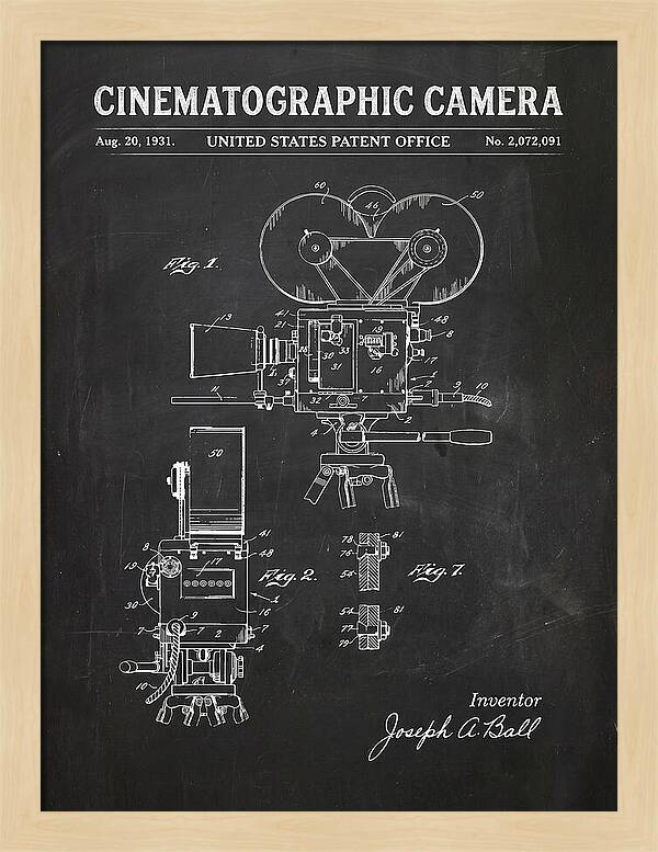 Cinematographic Camera Chalkboard Patent Us2072091a