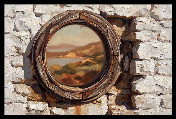 Circular Porthole Window View