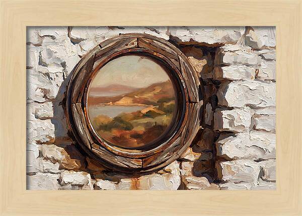 Circular Porthole Window View