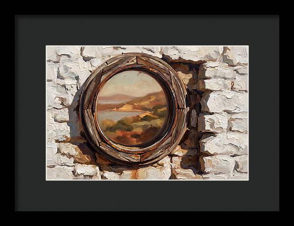 Circular Porthole Window View