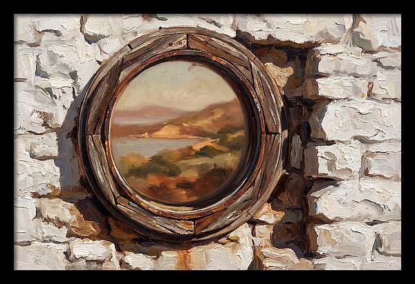 Circular Porthole Window View