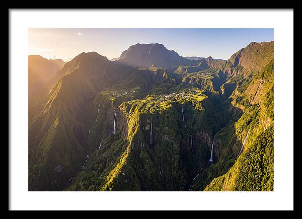 Cirque De Mafate From Above