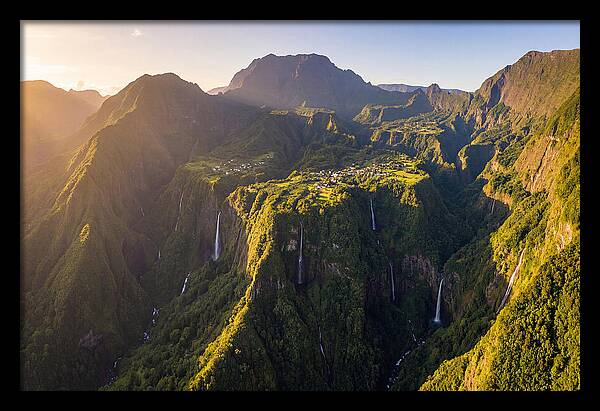 Cirque De Mafate From Above