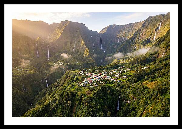 Cirque De Salazie From Above