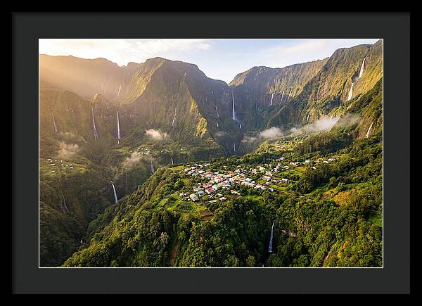 Cirque De Salazie From Above