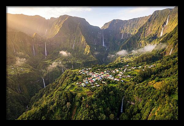 Cirque De Salazie From Above