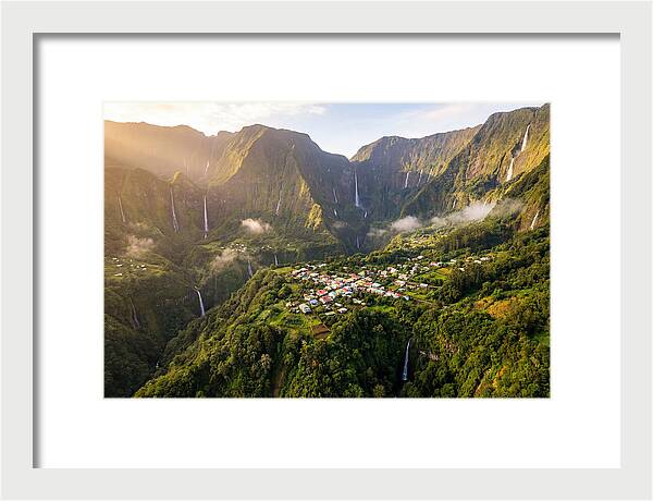 Cirque De Salazie From Above