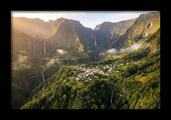 Cirque De Salazie From Above