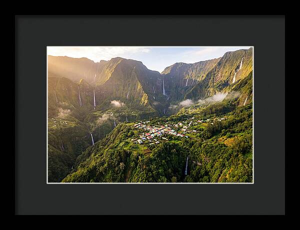 Cirque De Salazie From Above