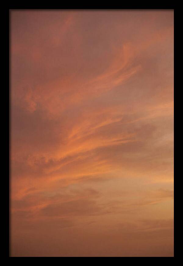 Cirrus Clouds Painted Gold