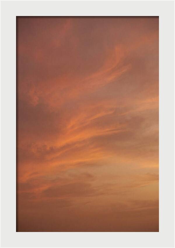 Cirrus Clouds Painted Gold
