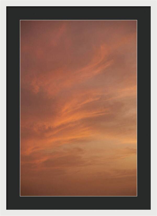 Cirrus Clouds Painted Gold
