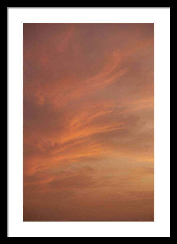 Cirrus Clouds Painted Gold