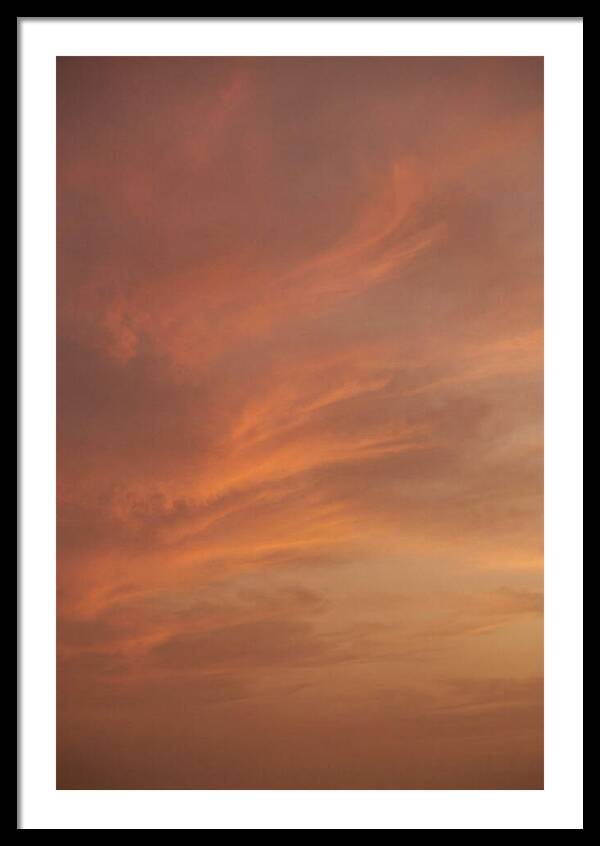 Cirrus Clouds Painted Gold