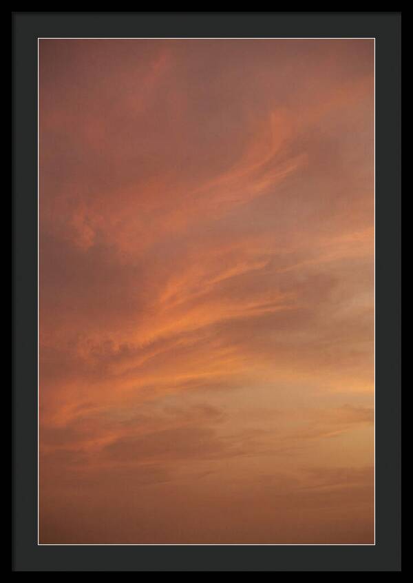 Cirrus Clouds Painted Gold
