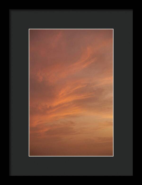 Cirrus Clouds Painted Gold