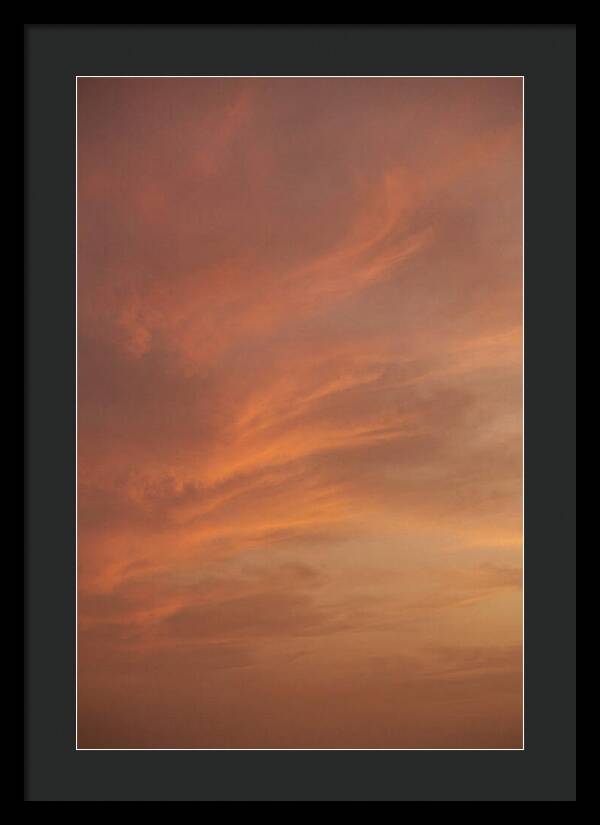 Cirrus Clouds Painted Gold
