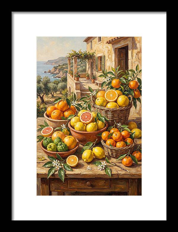 Citrus Abundance By The Sea