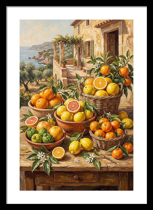 Citrus Abundance By The Sea