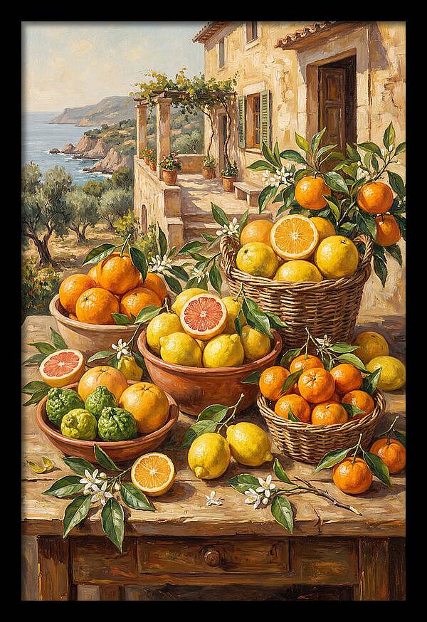 Citrus Abundance By The Sea