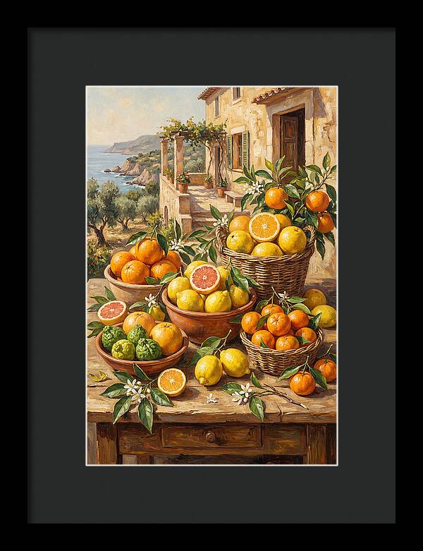 Citrus Abundance By The Sea